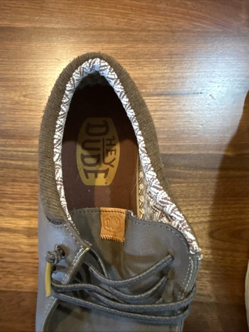 HEY DUDE PAUL CLASSIC - Brown- 43352-255H CASUAL SHOES MEN'S US 11- Brand new